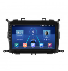 Штатная магнитола Lesko для Kia Carens III (RP) 2013-2019 экран 9" 4/64Gb 4G Wi-Fi GPS Top