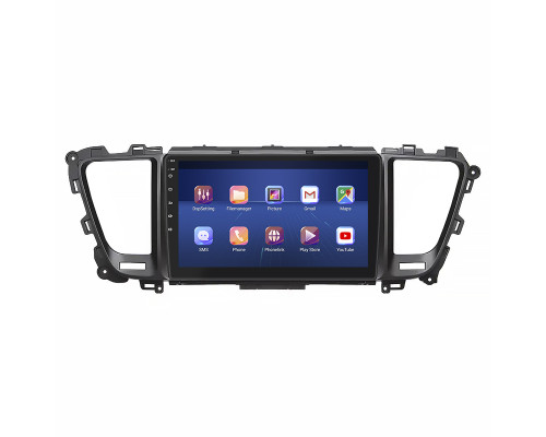 Штатная магнитола Lesko для Kia Carnival III 2014-2021 экран 9" 2/32Gb 4G Wi-Fi GPS Top