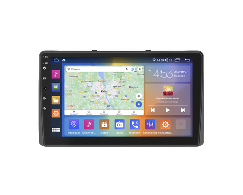 Штатная магнитола Lesko для Kia Carnival IV 2020-н.в. с экраном 9" и поддержкой CarPlay