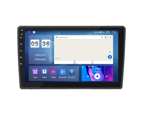 Штатная магнитола Lesko для Kia Ceed I 2006-2010 с экраном 9 дюймов и поддержкой CarPlay, 4G, Wi-Fi и GPS