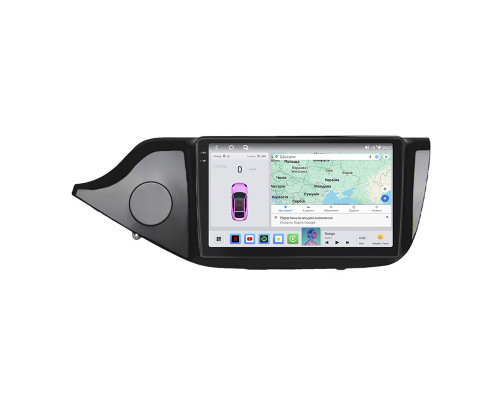 Штатная магнитола Lesko для Kia Ceed II Рестайлинг 2015-2018 экран 9" 4/64 QLED CarPlay 4G Wi-Fi GPS 360 Prime