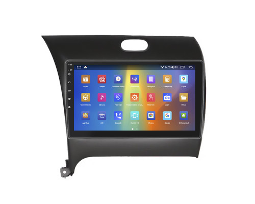 Штатная магнитола Lesko для Kia Cerato III 2013-2016 экран 9" 2/32Gb CarPlay 4G Wi-Fi GPS Prime
