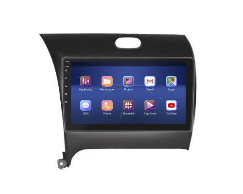 Штатная магнитола Lesko для Kia Cerato III 2013-2016 экран 9" 4/64Gb 4G Wi-Fi GPS Top