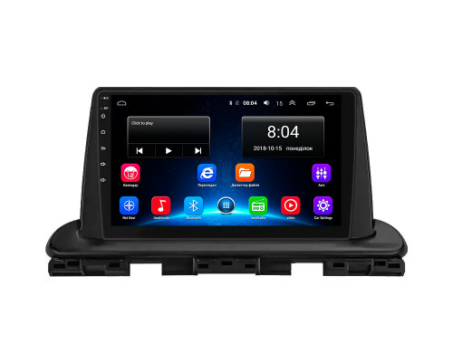 Штатная магнитола Lesko для Kia Cerato IV 2018-2021 экран 9" 2/32Gb Wi-Fi GPS Base