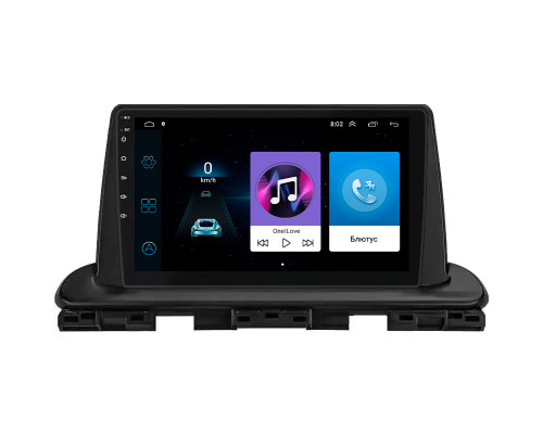 Штатная магнитола Lesko для Kia Cerato IV Рестайлинг 2021-н.в. экран 9" 1/16Gb Wi-Fi GPS Base