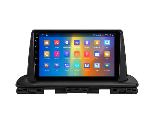 Штатная магнитола Lesko для Kia Cerato IV Рестайлинг 2021-н.в. экран 9" 2/32Gb CarPlay 4G Wi-Fi GPS Prime