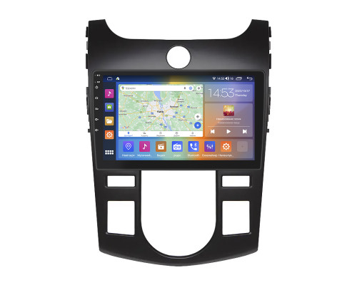 Штатная магнитола Lesko для Kia Forte I 2008-2013 экран 9" 2/32Gb CarPlay 4G Wi-Fi GPS Prime