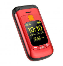 Телефон Gzone F899 (Mafam F899) red. Touch dual screen. Flip. English Keyboard