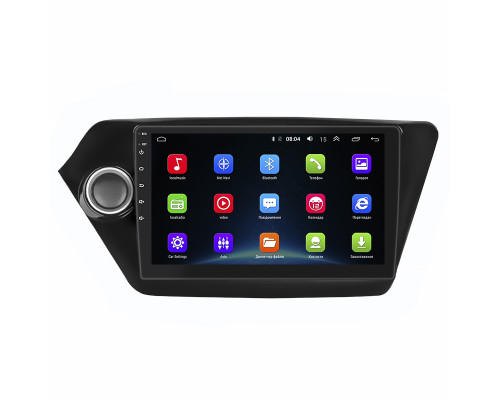 Штатная магнитола Lesko для Kia K2 III (QB) 2011-2017 экран 9" 2/32Gb Wi-Fi GPS Base