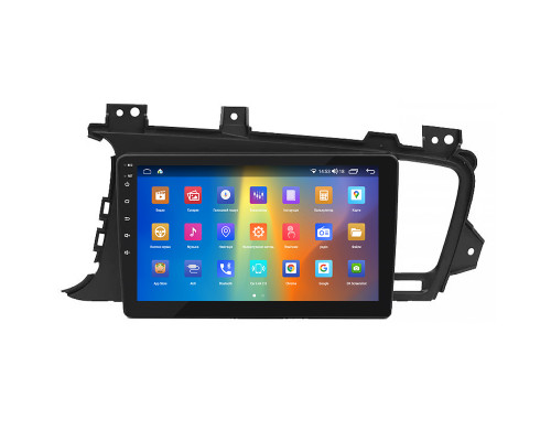Штатная магнитола Lesko для Kia K5 I 2010-2013 экран 9" 2/32Gb CarPlay 4G Wi-Fi GPS Prime