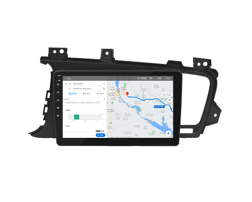 Штатная магнитола Lesko для Kia K5 I 2010-2013 экран 9" 2/32Gb 4G Wi-Fi GPS Top