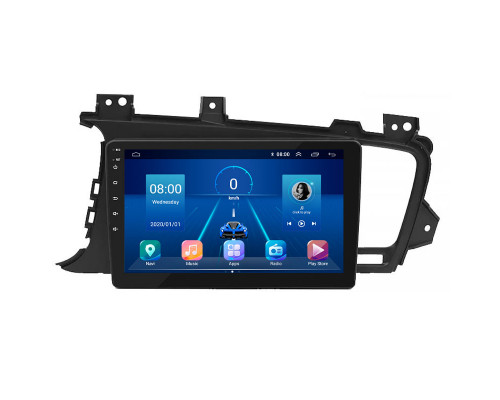 Штатная магнитола Lesko для Kia K5 I 2010-2013 экран 9" 6/128Gb 4G Wi-Fi GPS Top