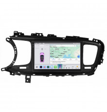 Штатная магнитола Lesko для Kia K5 I Рестайлинг 2013-2015 экран 9" 4/64 QLED CarPlay 4G Wi-Fi GPS 360 Prime