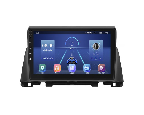 Штатная магнитола Lesko для Kia K5 II 2015-2020 экран 10" 4/32Gb 4G Wi-Fi GPS Top