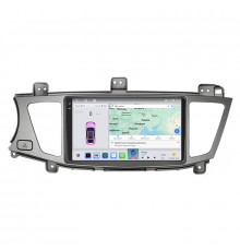 Штатная магнитола Lesko для Kia K7 VG (I) 2009-2012 экран 9" 4/64 QLED CarPlay 4G Wi-Fi GPS 360 Prime