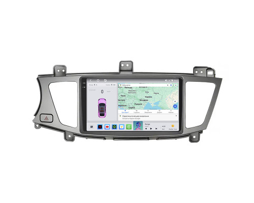 Штатная магнитола Lesko для Kia K7 VG (I) 2009-2012 экран 9" 4/64 QLED CarPlay 4G Wi-Fi GPS 360 Prime