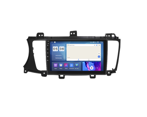 Штатная магнитола Lesko для Kia K7 VG (I) Рестайлинг 2012-2015 экран 9" 4/64Gb CarPlay 4G Wi-Fi GPS Prime