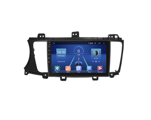 Штатная магнитола Lesko для Kia K7 VG (I) Рестайлинг 2012-2015 экран 9" 6/128Gb 4G Wi-Fi GPS Top