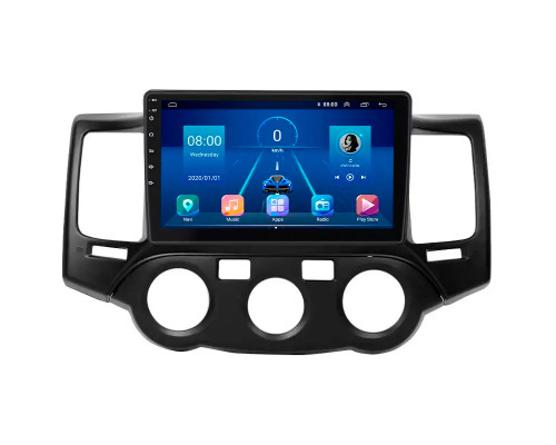 Штатная магнитола Lesko для Kia Magentis II Рестайлинг 2008-2010 экран 9" 2/32Gb 4G Wi-Fi GPS Top