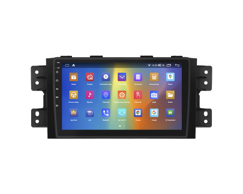 Штатная магнитола Lesko для Kia Mohave I Рестайлинг 2 2019-н.в. экран 9" 2/32Gb CarPlay 4G Wi-Fi GPS Prime