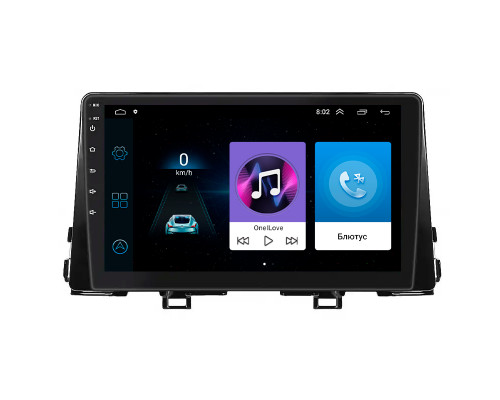 Штатная магнитола Lesko для Kia Morning III 2017-н.в. экран 9" 1/16Gb Wi-Fi GPS Base