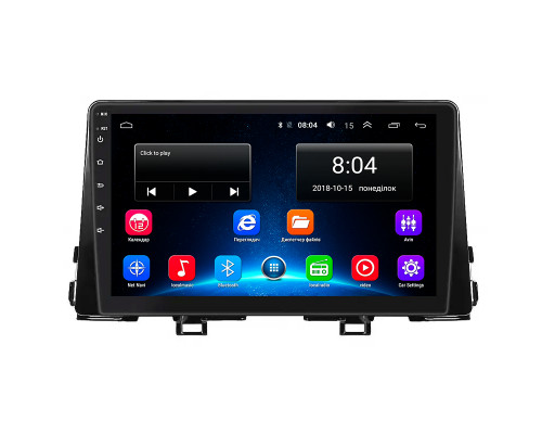 Штатная магнитола Lesko для Kia Morning III 2017-н.в. экран 9" 2/32Gb Wi-Fi GPS Base