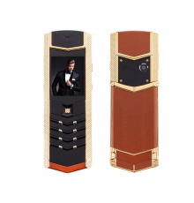 Телефон H-Mobile V1 (Hope V1) brown-gold. Vertu design