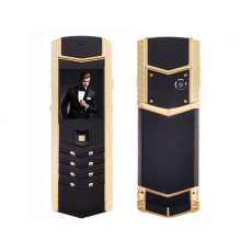 Телефон H-Mobile V1 (Hope V1) black-gold. Vertu design