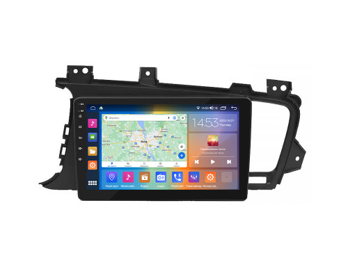 Штатная магнитола Lesko для Kia Optima III 2010-2013 экран 9" 4/64Gb CarPlay 4G Wi-Fi GPS Prime