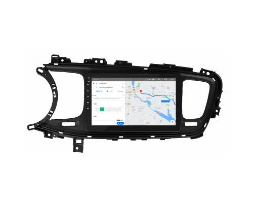 Штатная магнитола Lesko для Kia Optima III Рестайлинг 2013-2015 экран 9" 2/32Gb Wi-Fi GPS Base