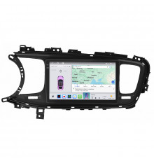 Штатная магнитола Lesko для Kia Optima III Рестайлинг 2013-2015 экран 9" 4/64 QLED CarPlay 4G Wi-Fi GPS 360 Prime