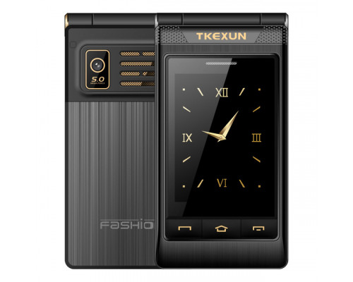 Телефон Tkexun G10-1 4G (Yeemi G10-1) black. Dual display