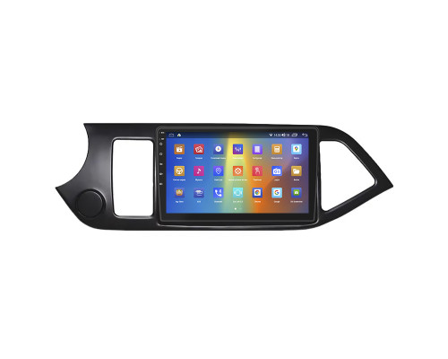 Штатная магнитола Lesko для Kia Picanto II 2011-2015 экран 9" 2/32Gb CarPlay 4G Wi-Fi GPS Prime