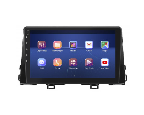 Штатная магнитола Lesko для Kia Picanto III 2017-2021 экран 9" 6/128Gb 4G Wi-Fi GPS Top