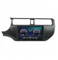 Штатная магнитола Lesko для Kia Rio III 2011-2015 экран 9" 4/64Gb 4G Wi-Fi GPS Top