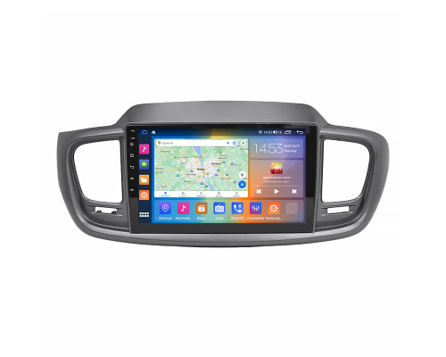 Штатная магнитола Lesko для Kia Sorento III Prime 2014-2017 экран 10" 2/32Gb CarPlay 4G Wi-Fi GPS Prime
