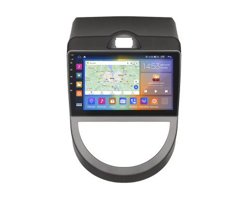 Штатная магнитола Lesko для Kia Soul I 2008-2011 экран 9" 4/64Gb CarPlay 4G Wi-Fi GPS Prime