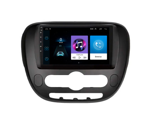 Штатная магнитола Lesko для Kia Soul II 2013-2016 экран 9" 1/16Gb Wi-Fi GPS Base