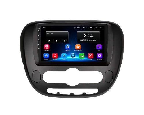 Штатная магнитола Lesko для Kia Soul II 2013-2016 экран 9" 2/32Gb Wi-Fi GPS Base