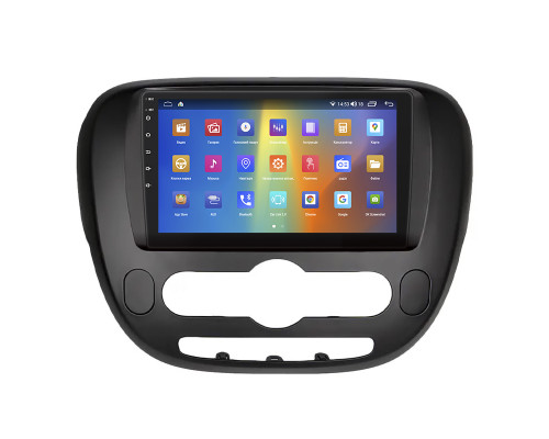 Штатная магнитола Lesko для Kia Soul II 2013-2016 экран 9" 2/32Gb CarPlay 4G Wi-Fi GPS Prime