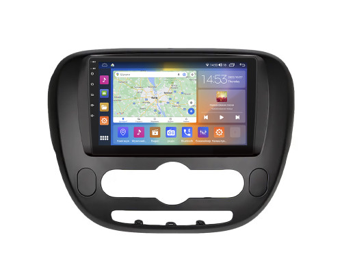 Штатная магнитола Lesko для Kia Soul II 2013-2016 экран 9" 4/64Gb CarPlay 4G Wi-Fi GPS Prime