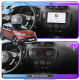 Штатная магнитола Lesko для Kia Soul II Рестайлинг 2016-2019 экран 9" 4/64 QLED CarPlay 4G Wi-Fi GPS 360 Prime