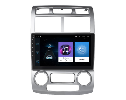 Штатная магнитола Lesko для Kia Sportage II 2004-2008 экран 9" 1/16Gb Wi-Fi GPS Base