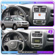 Штатная магнитола Lesko для Kia Sportage II 2004-2008 экран 9" 4/64 QLED CarPlay 4G Wi-Fi GPS 360 Prime