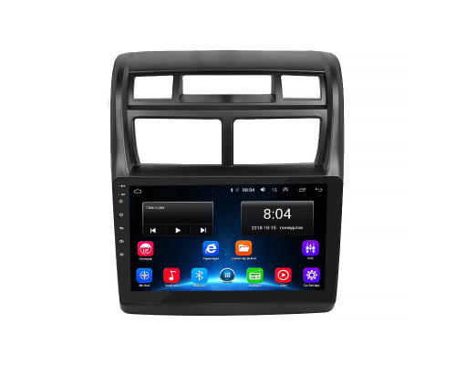 Штатная магнитола Lesko для Kia Sportage II Рестайлинг 2008-2010 экран 9" 2/32Gb Wi-Fi GPS Base