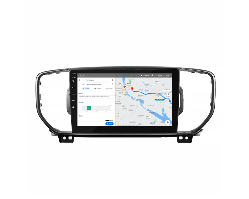 Штатная магнитола Lesko для Kia Sportage IV 2016-2018 экран 9" 2/32Gb Wi-Fi GPS Base