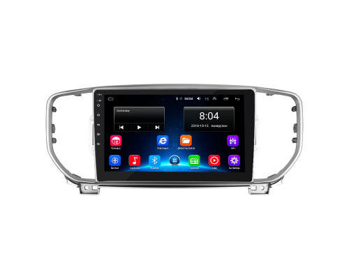 Штатная магнитола Lesko для Kia Sportage IV Рестайлинг 2018-н.в. экран 9" 2/32Gb Wi-Fi GPS Base