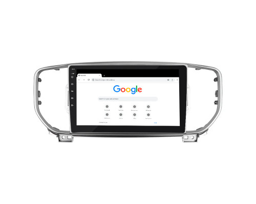 Штатная магнитола Lesko для Kia Sportage IV Рестайлинг 2018-н.в. экран 9" 2/32Gb Wi-Fi GPS Base