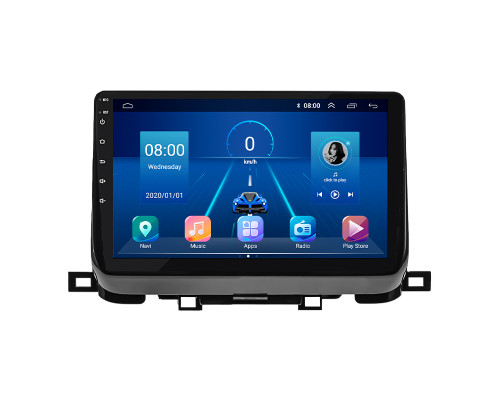 Штатная магнитола Lesko для Kia Sportage NP 2018-н.в. экран 10" 2/32Gb 4G Wi-Fi GPS Top