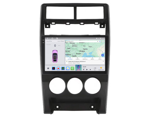 Штатная магнитола Lesko для LADA (ВАЗ) Priora I Рестайлинг 2013-2018 экран 9" 4/64 QLED CarPlay 4G Wi-Fi GPS 360 Prime